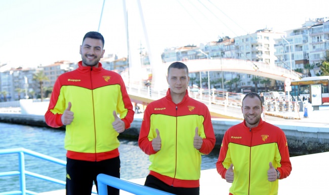 Göztepe'nin 3 yabancı hentbolcüsü: