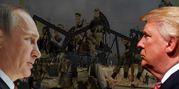 Gözünü ABD'nin petrol sahalarına diken Rusya'yı YPG/PKK engelledi