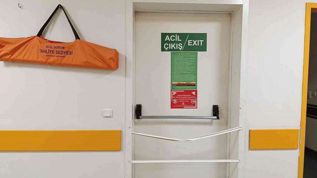 Grand Kartal Otel yangınından ders almadılar: Rize'de acil çıkış skandalı!