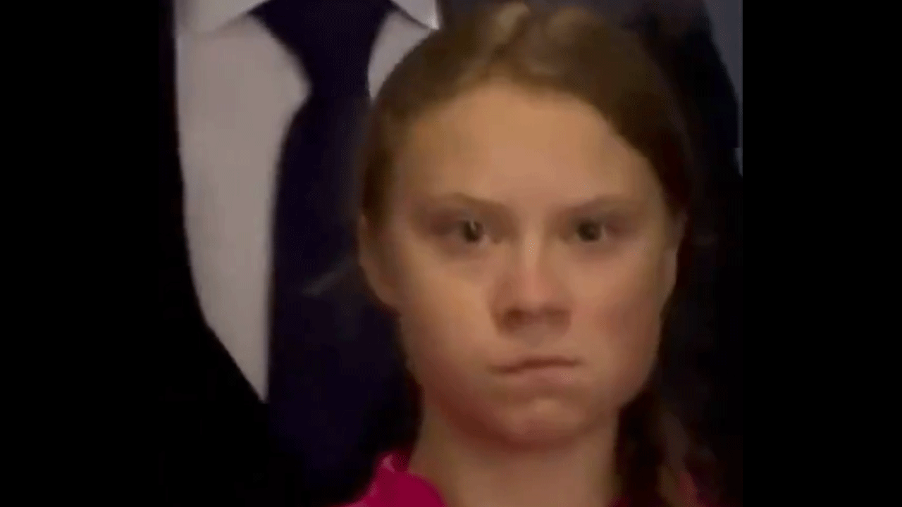 Greta Thunberg Trump tarafından görmezden gelindi! Surat ifadesi olay oldu