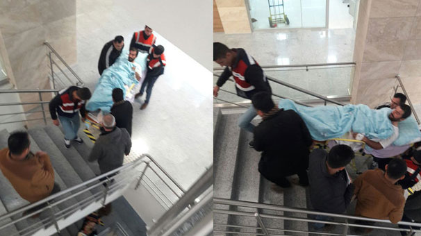 Gri listedeki PKK’lı adliyeye böyle getirildi