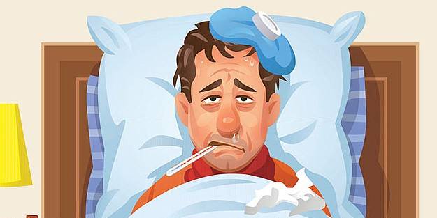 Grip olanların yememesi gereken besinler