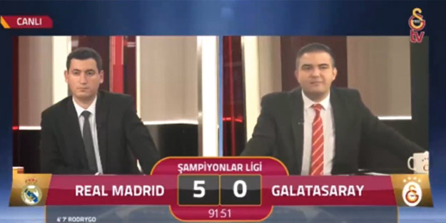 GS TV spikeri taraftarı çıldırttı! ‘5’e razıydık’