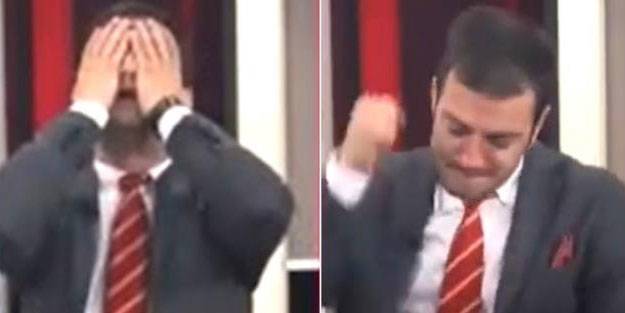 GS TV spikerleri masayı yumrukladı