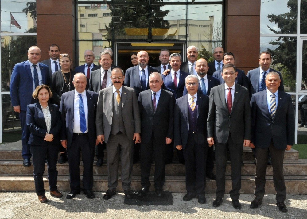 GSO yönetiminden GAOSB Başkanı Şimşek’e hayırlı olsun ziyareti 