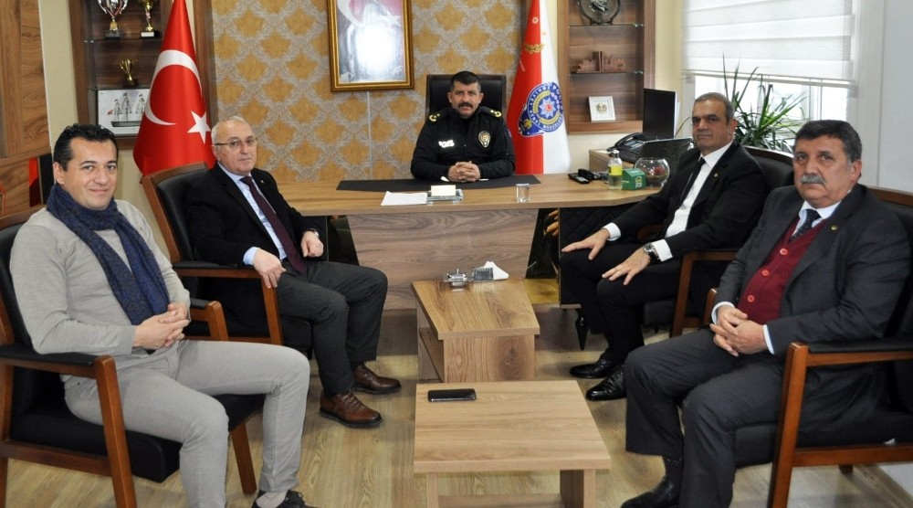 GTSO yönetimi Emniyet Müdürlüğünü ziyaret etti 
