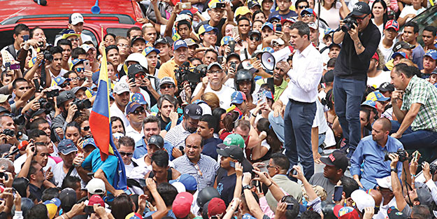 Guaido, gezicileri Caracas’a toplayacak