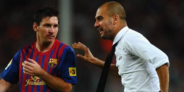 Guardiola Messi iddialarına noktayı koydu