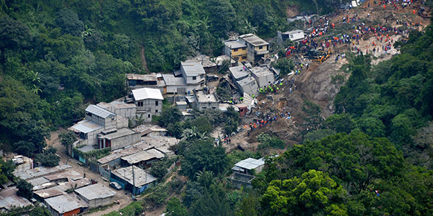 Guatemala’da heyelan: 26 ölü