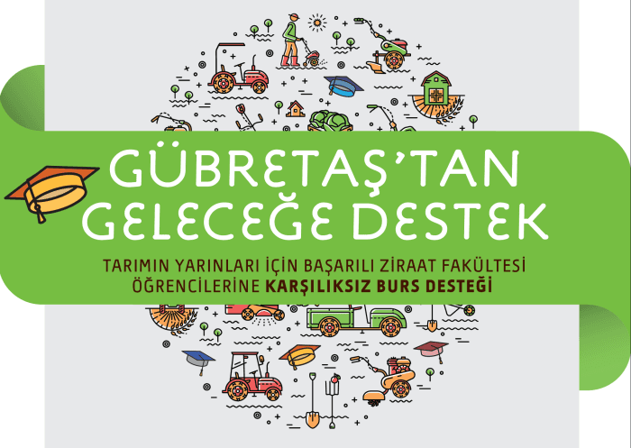 GÜBRETAŞ Eğitim Bursu’na başvurular 4 Ekim’de başlıyor