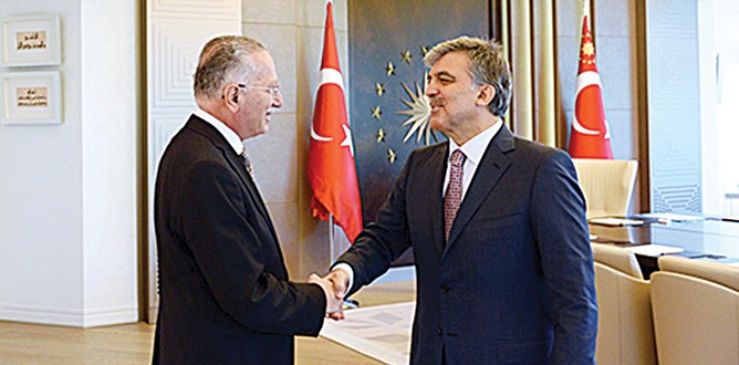 Gül, ‘çatı aday’ı Tarabya’da kabul etti