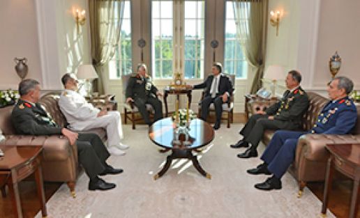 Gül, Kuvvet Komutanları’nı Çankaya Köşkü’nde ağırladı