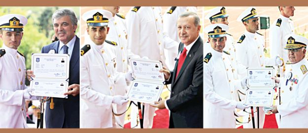 Gül ve Erdoğan Harp Okulu’nda