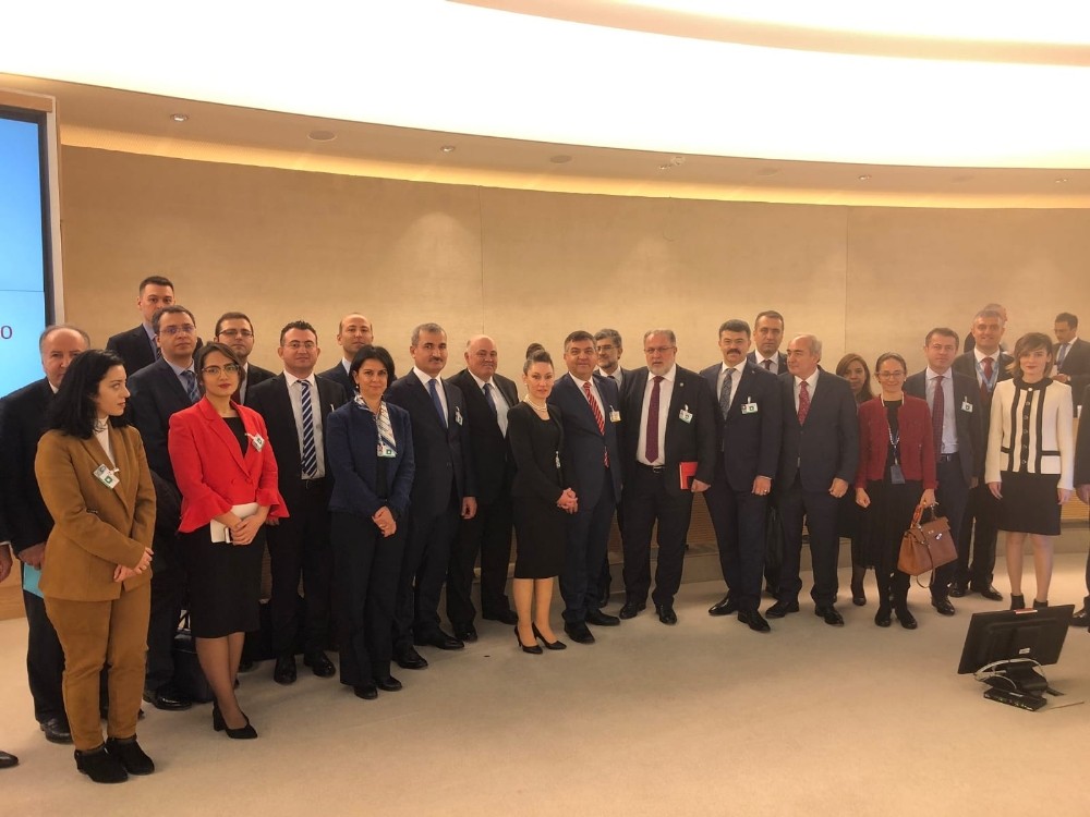 Gülaçar, Cenevre’de Birleşmiş Milletler Çalışma Grubunda 