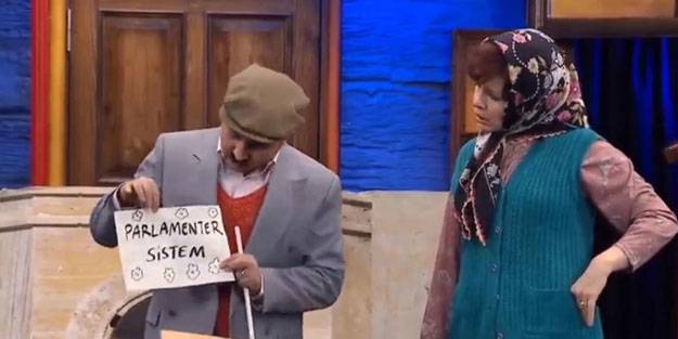 Güldür Güldür'de çok konuşulan muhalefet skeci