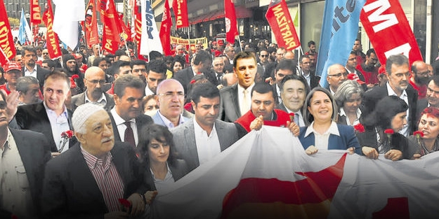 Gülen-HDP-CHP-Aydın Doğan el ele