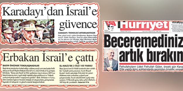 Gülenciler hep İsrailci