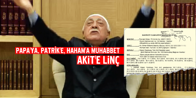 Gülen’den Akit’e 60 DAVA