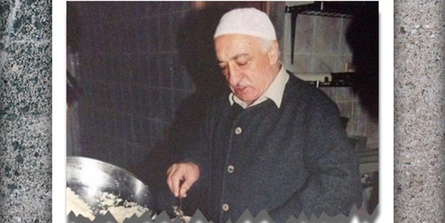 Gülen'in yemek artıkları için birbirleriyle yarışmışlar!
