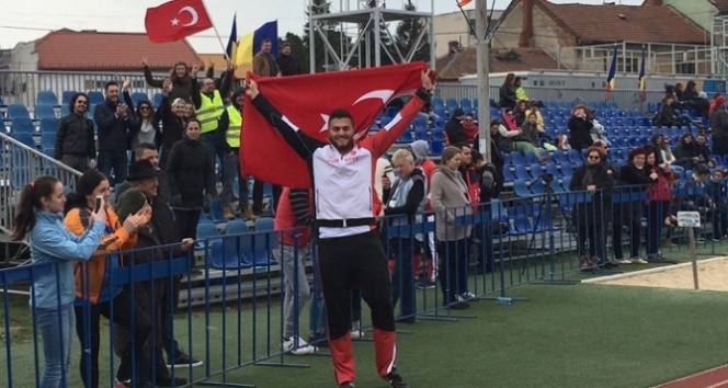 Gülle atmada Avrupa Şampiyonluğu geldi