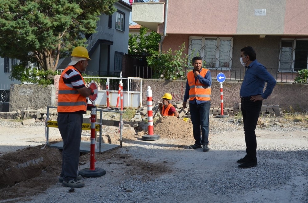 Gülşehir’de doğalgaz çalışmaları başladı 