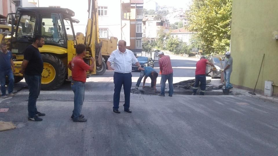 Gülüç Belediyesi selin yaralarını sarıyor 