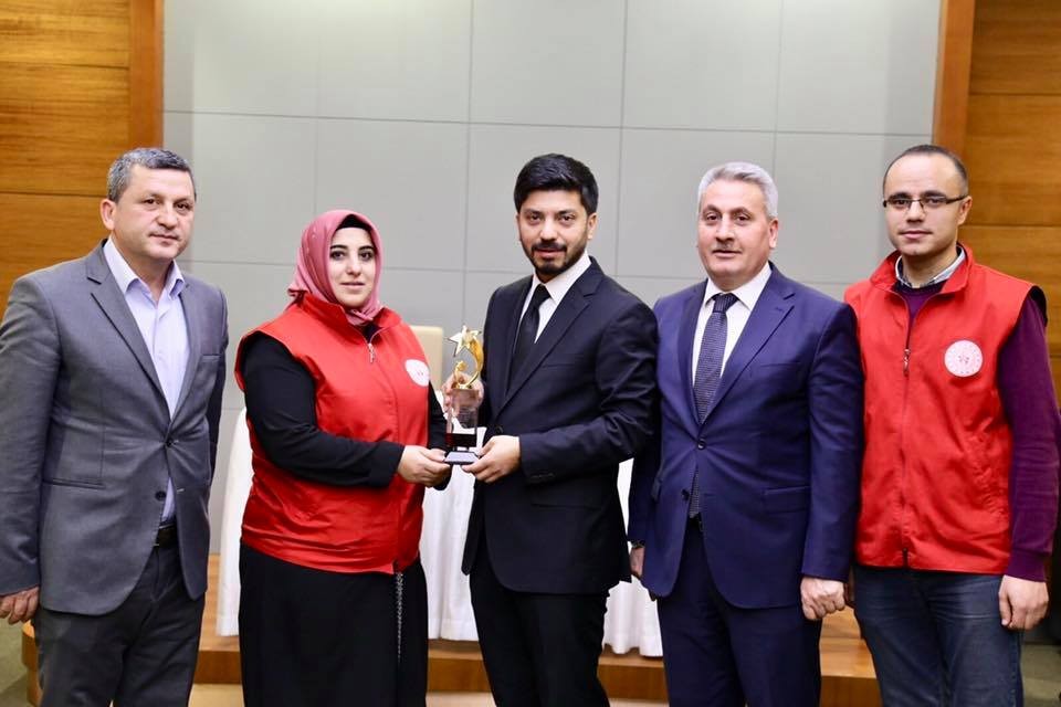 ‘Gülümseyin Geliyoruz’ projesine ödül 
