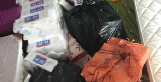 Gümrük kaçağı 12 bin 700 paket sigara ele geçirildi