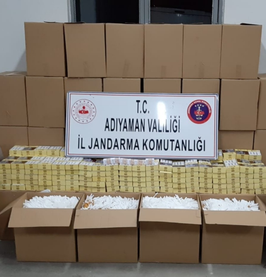 Gümrük kaçağı makaronlara el konuldu 