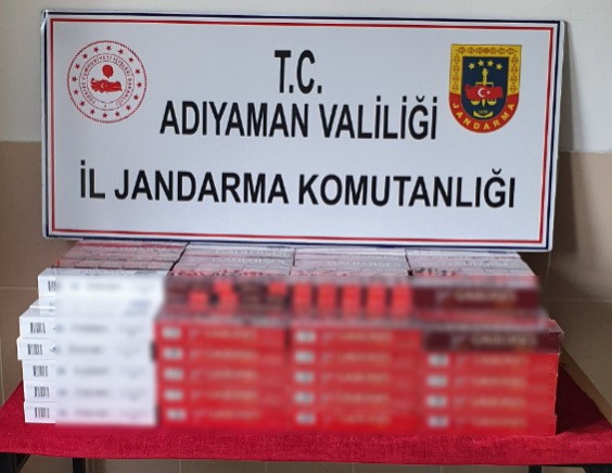 Gümrük kaçağı sigaralar ele geçirildi 