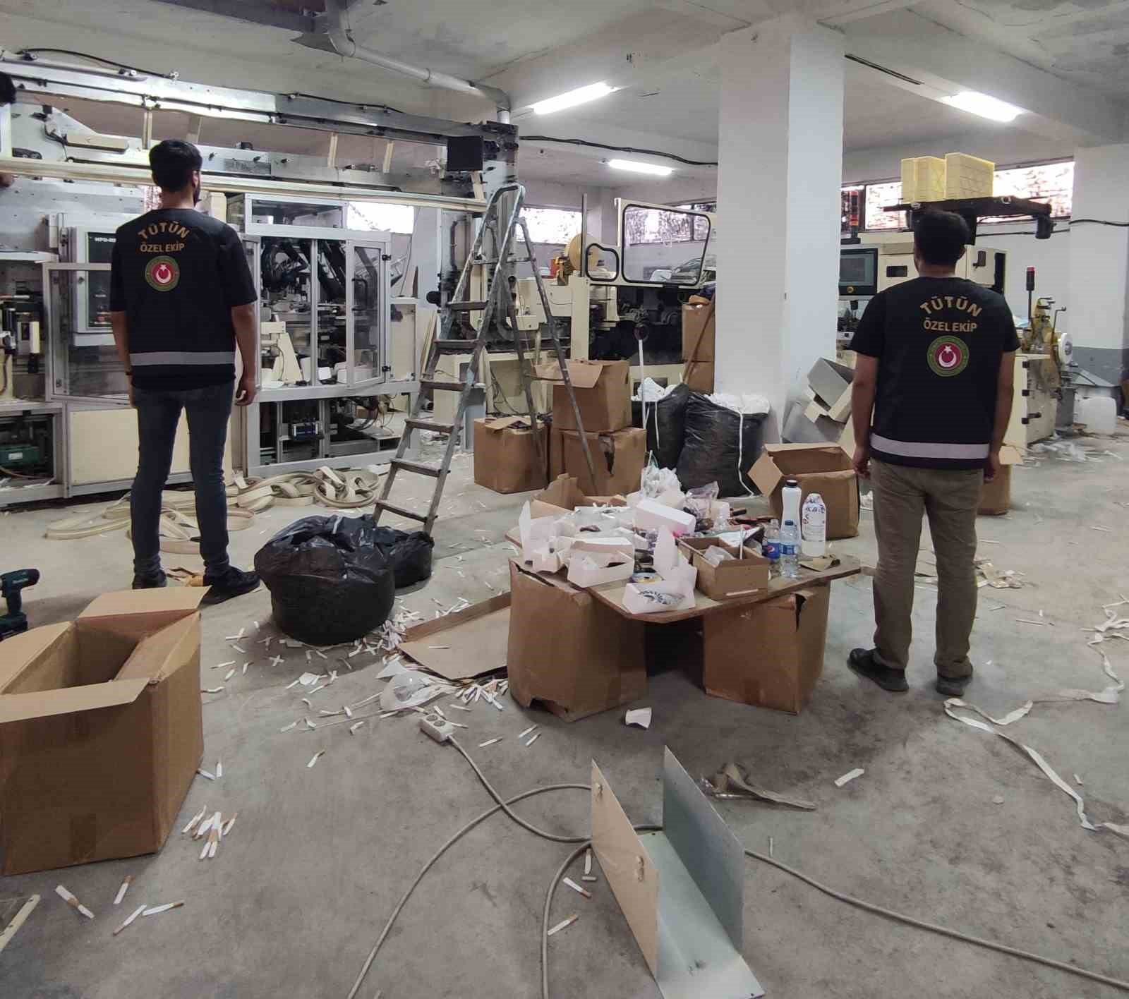 Gümrük Muhafaza’dan sigara kaçakçılarına büyük darbe