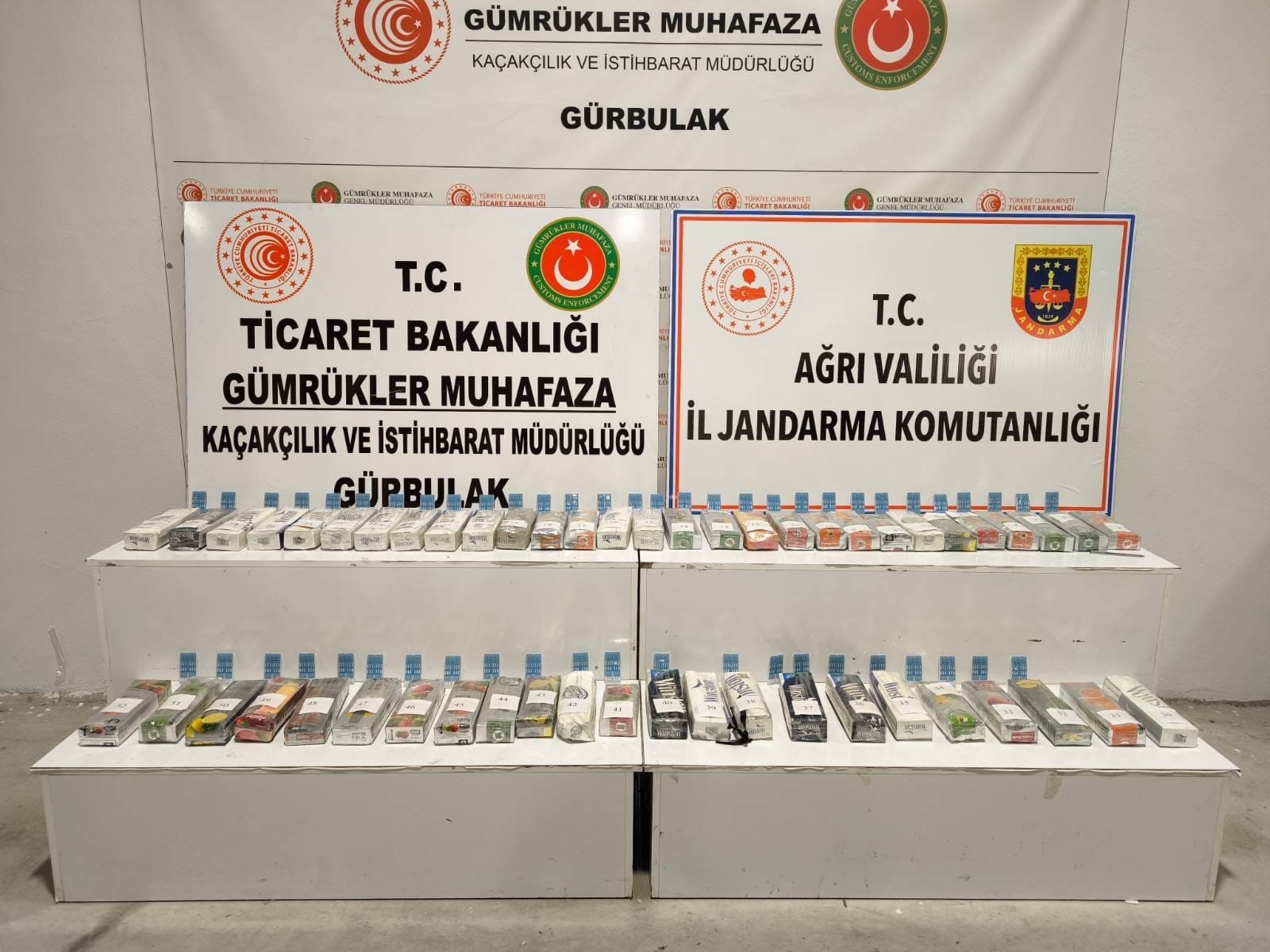 Gümrük sahasında 38 kilo 700 gram uyuşturucu yakalandı