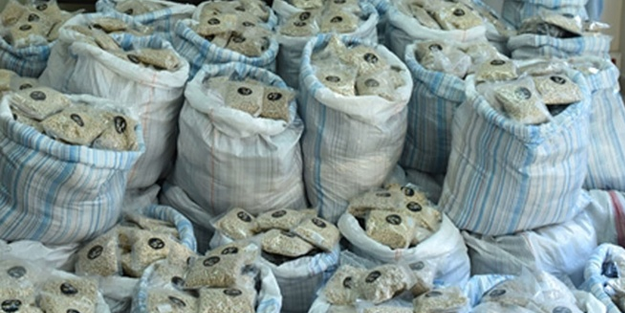 Gümrükte 63 kilo uyuşturucu hap ele geçirildi!