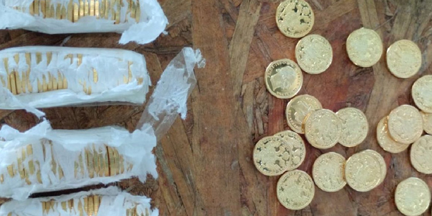 Gümrükte avuç avuç gram altın kaptırdıkları ortaya çıktı! Herkes şaşkın