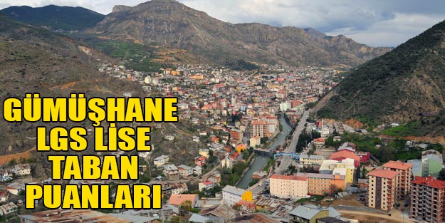 Gümüşhane lise taban puanları 2019 Gümüşhane lise kontenjanları ve yüzdelik dilimleri e okul