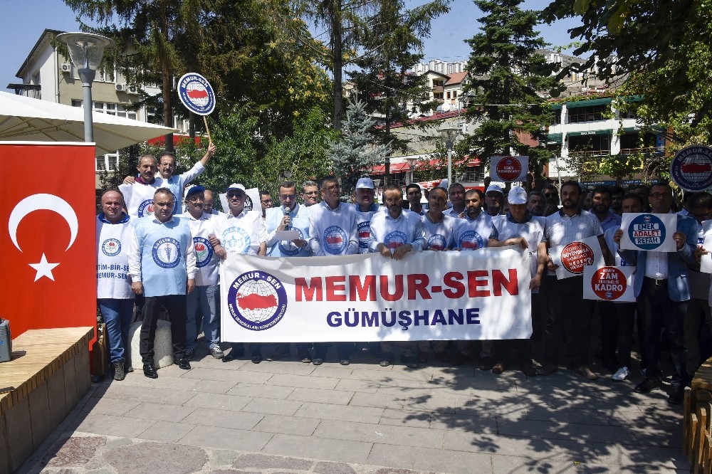 Gümüşhane Memur-Sen’den toplu sözleşme görüşmeleriyle ilgili açıklama 