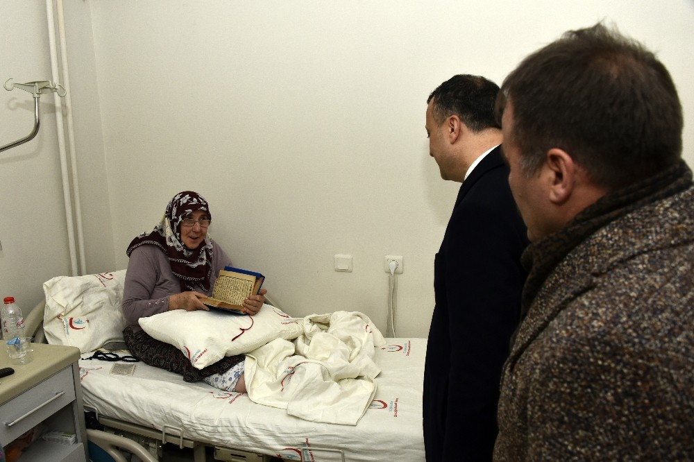 Gümüşhane protokolünden yeni yıl ziyaretleri 