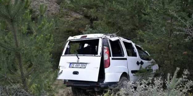 Gümüşhane'de feci kaza! 6 kişi yaralandı