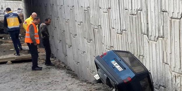 Gümüşhane'de şaşırtan kaza! Gören 'bu nasıl olur' dedi
