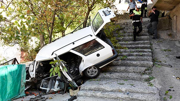 Gümüşhane'de trafik kazası: 1 kişi öldü