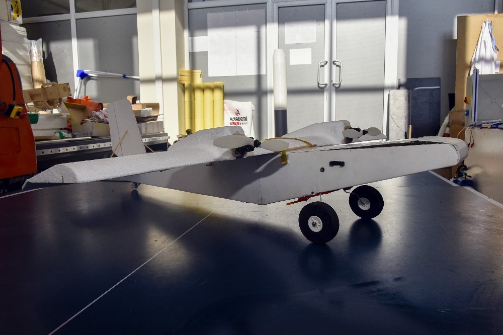 Gümüşhane’nin İHA’sı HÜMA göklerde 