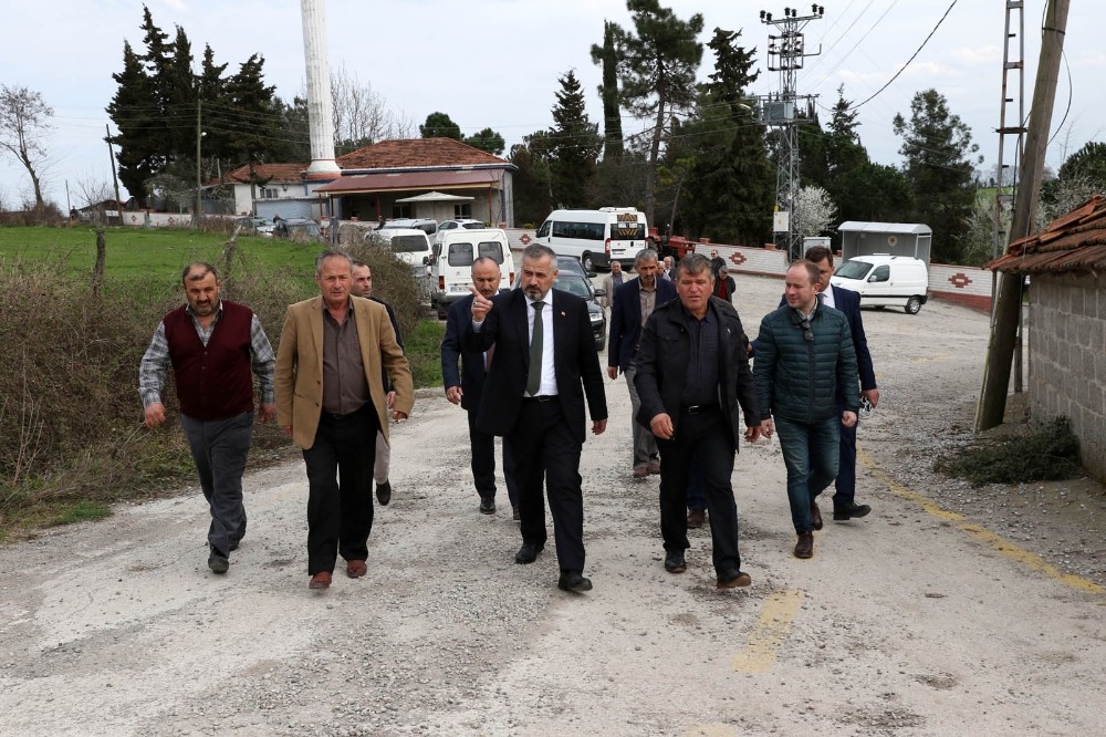 Gümüşyapraklılar problemlerini Başkan Kılıç’a iletti 