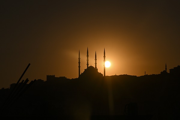 Gün batımı mest etti