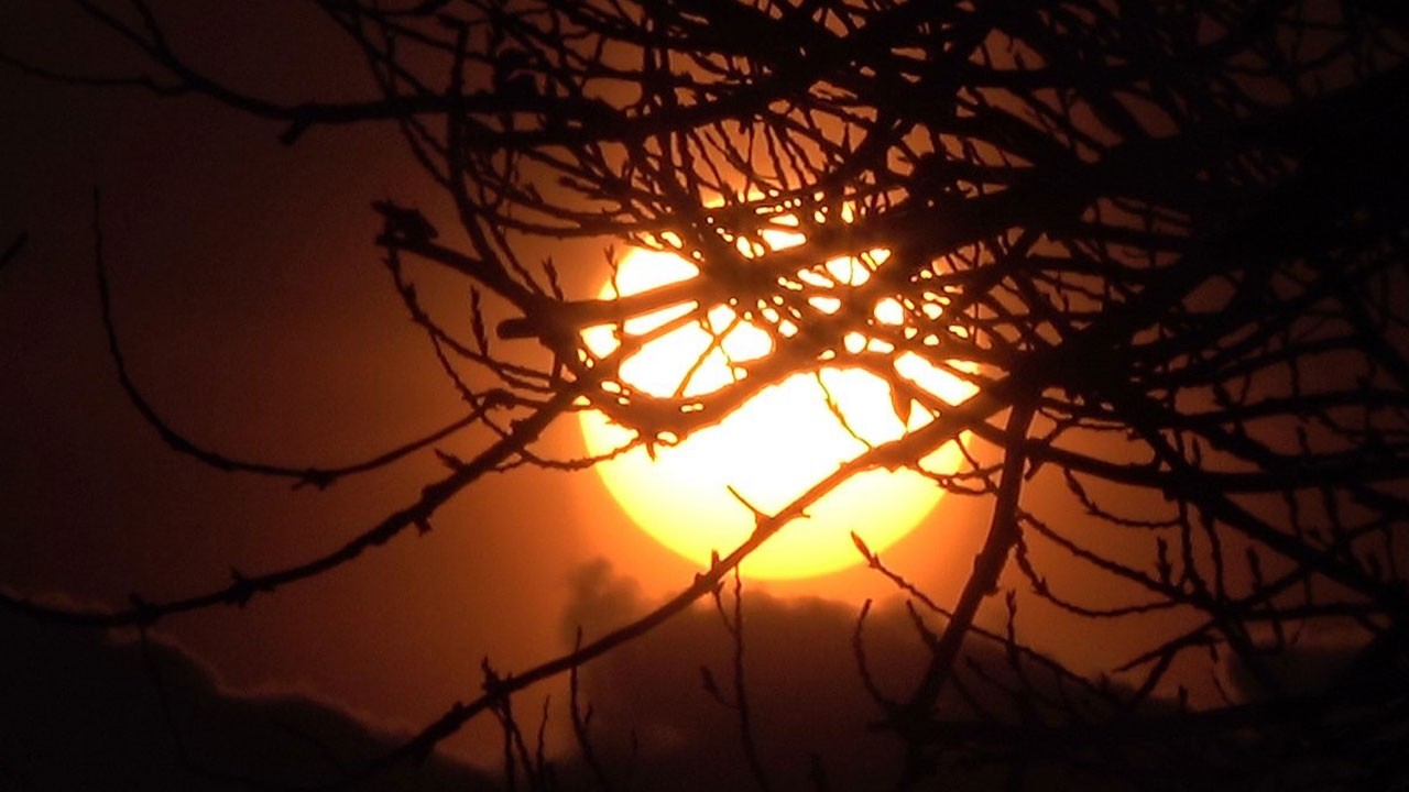 Gün batımında kartpostallık manzara