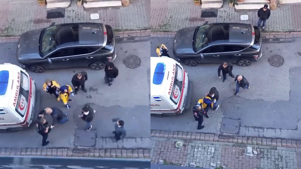 Gün yüzü göstermeyin bunlara! Vakaya giden ambulans şoförüne saldırı