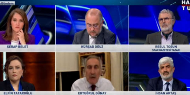 Günay 'meczup' diyerek saldırınca ortam gerildi