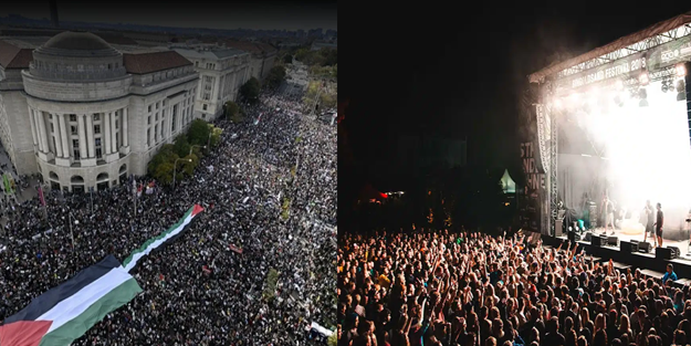 Güneş batıdan doğmaya başladı: ABD’de öğrenciler Filistin için, ODTÜ’de öğrenciler zevk ve eğlence için ayakta!