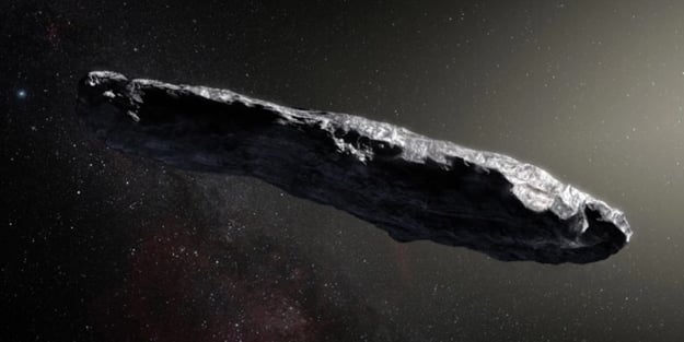 Güneş Sistemi'ne bir cisim girdi! İlginç iddia: Uzaylıların çöpü