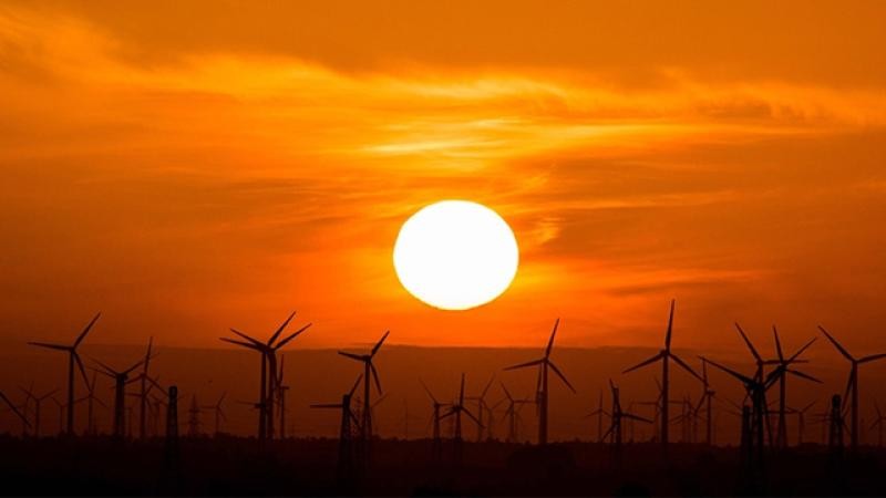 Güneş ve rüzgardan elektrik üretiminde rekor kırdık!