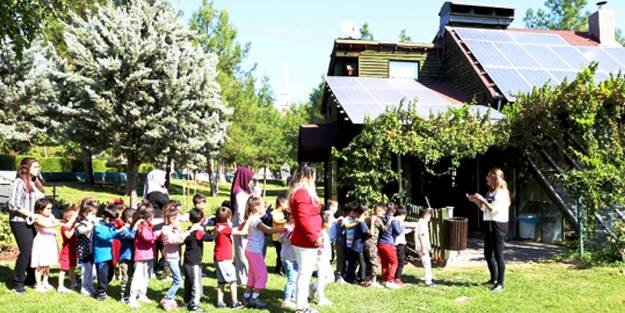 Güneşevi minikleri ağırladı